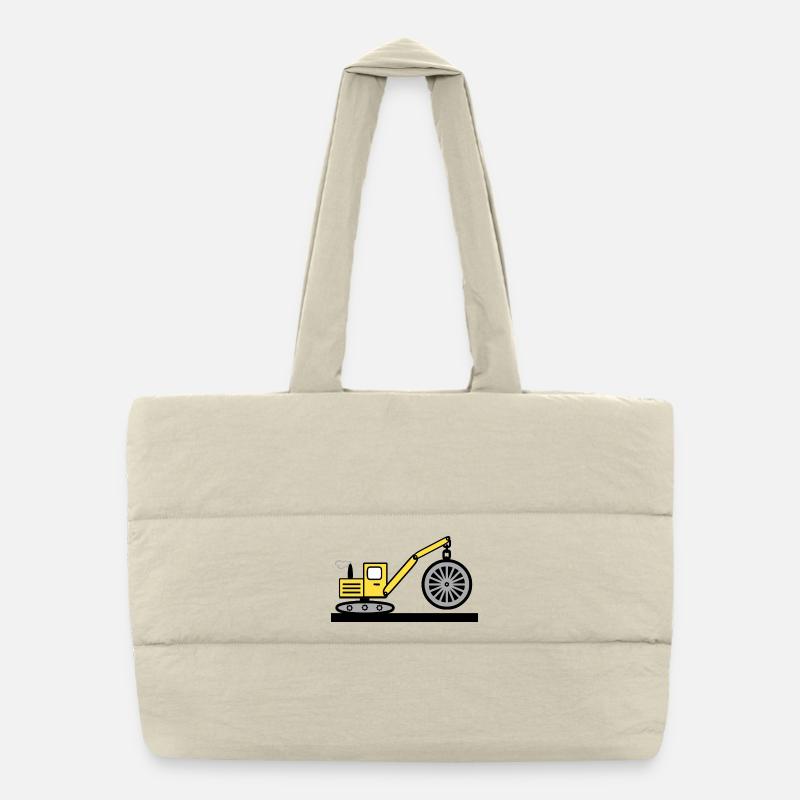 Bagger Puffer-Einkaufstasche