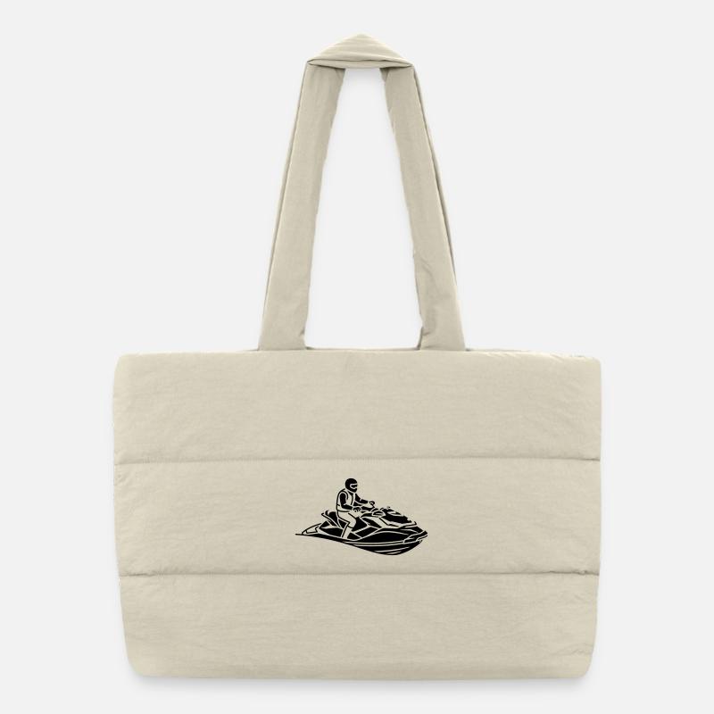 Sac shopping matelassé