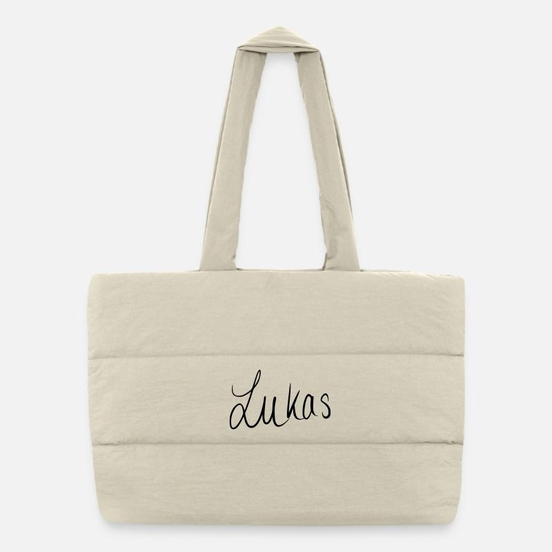 Lukas Puffer-Einkaufstasche