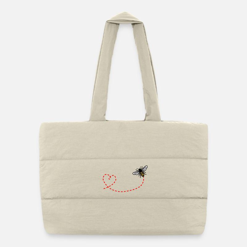 L’amour à Sac shopping matelassé
