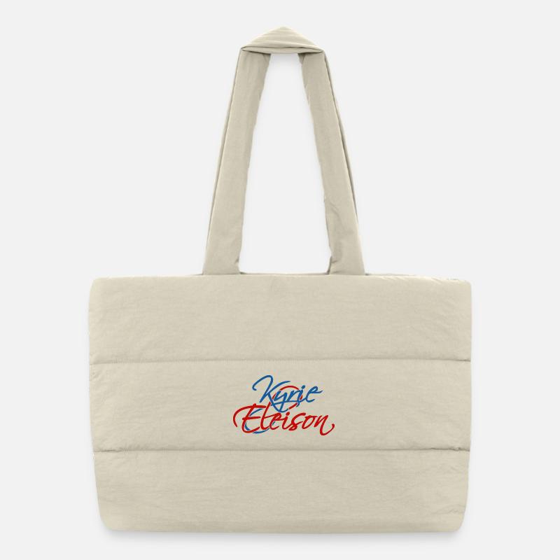 Kyrie Eleison Sac shopping matelassé