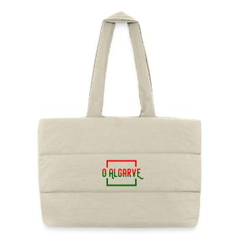 O Algarve - Puffer Shopping Bag - natural - Front