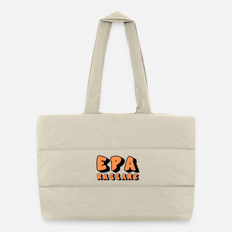 Epa Raggare Graffiti Puffer-Einkaufstasche