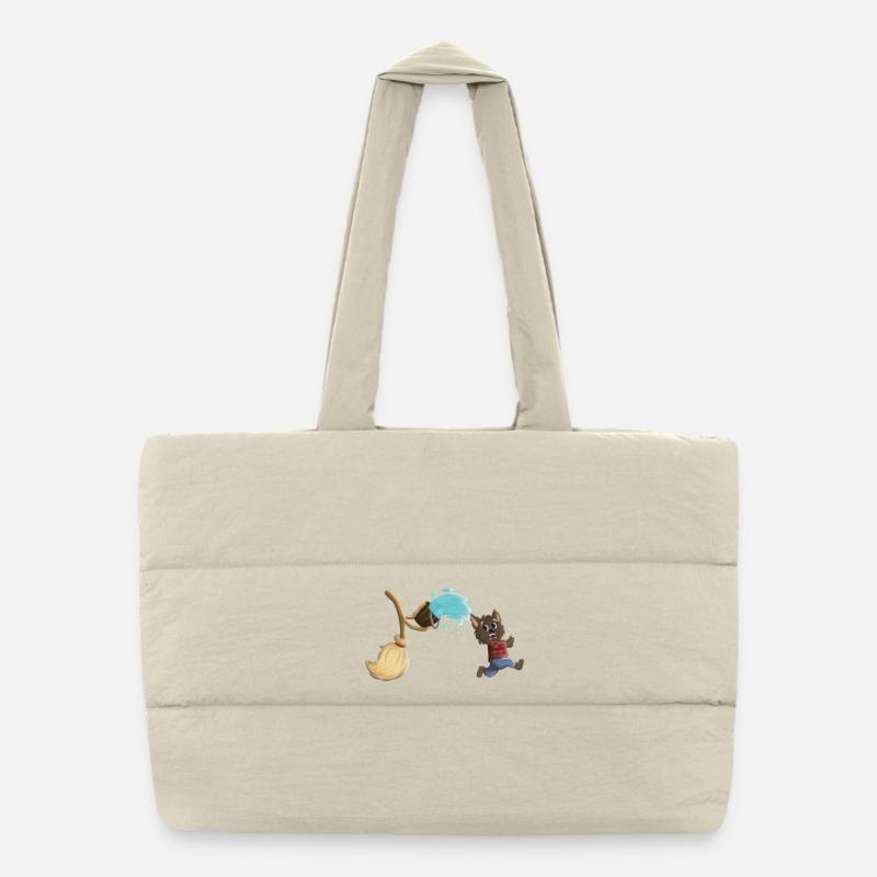 Der Zauberlehrling als Werwolf Puffer-Einkaufstasche