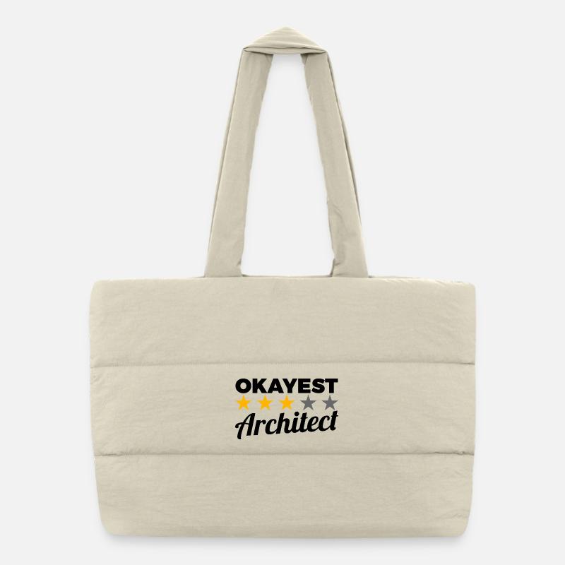 Ordinary architect Puffer Shopping Bag