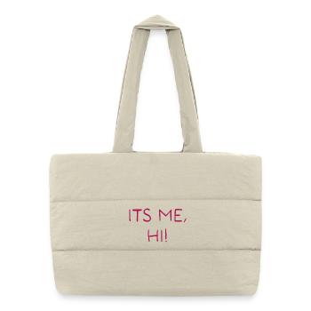 Its me, hi! - Puffer Shopping Bag - natural - Front
