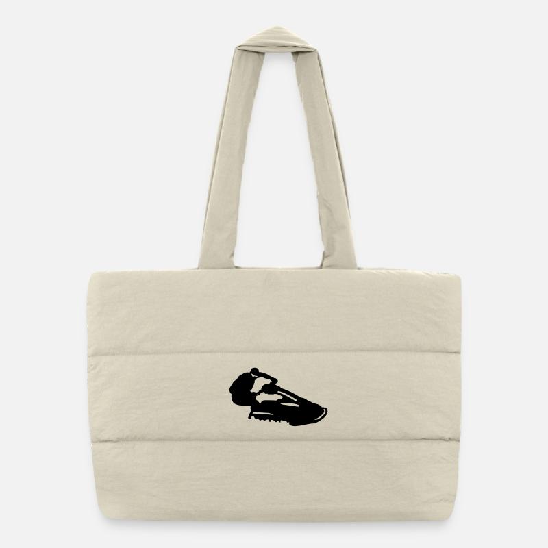 Jetski Puffer-Einkaufstasche