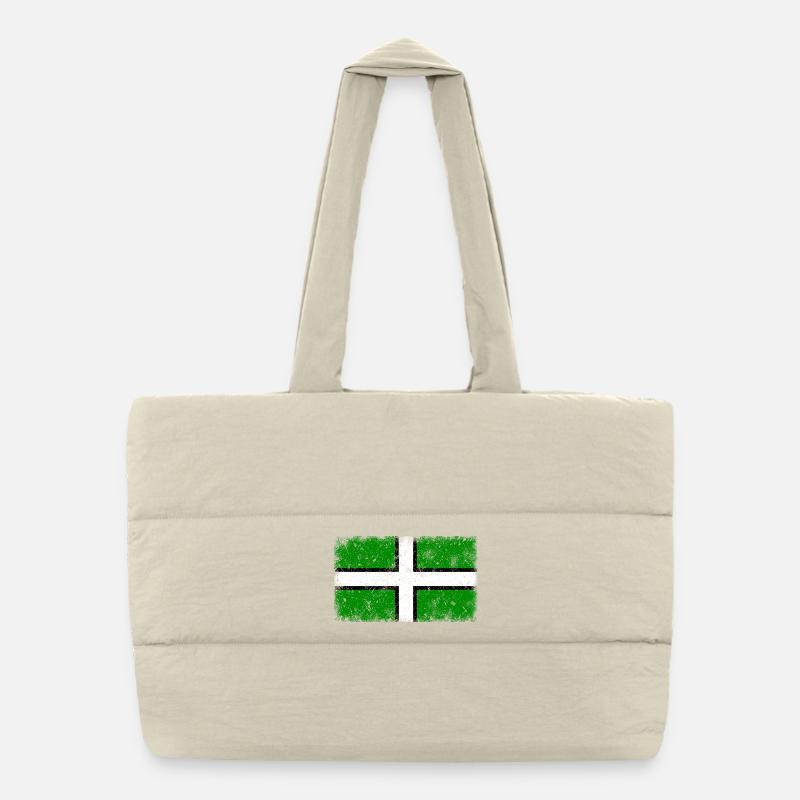 Devon - Vintage Puffer Shopping Bag