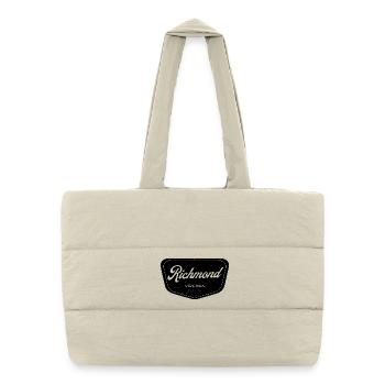 Richmond, Virginia – Vintage City Design - Puffer Shopping Bag - natural - Front