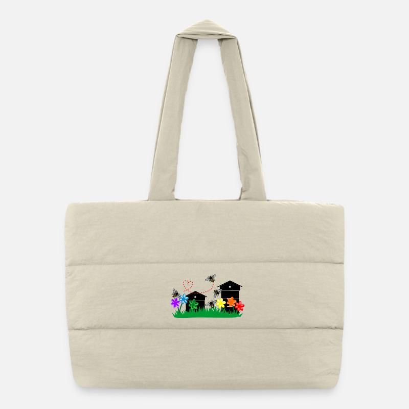 Honiggewächshäuser Puffer-Einkaufstasche