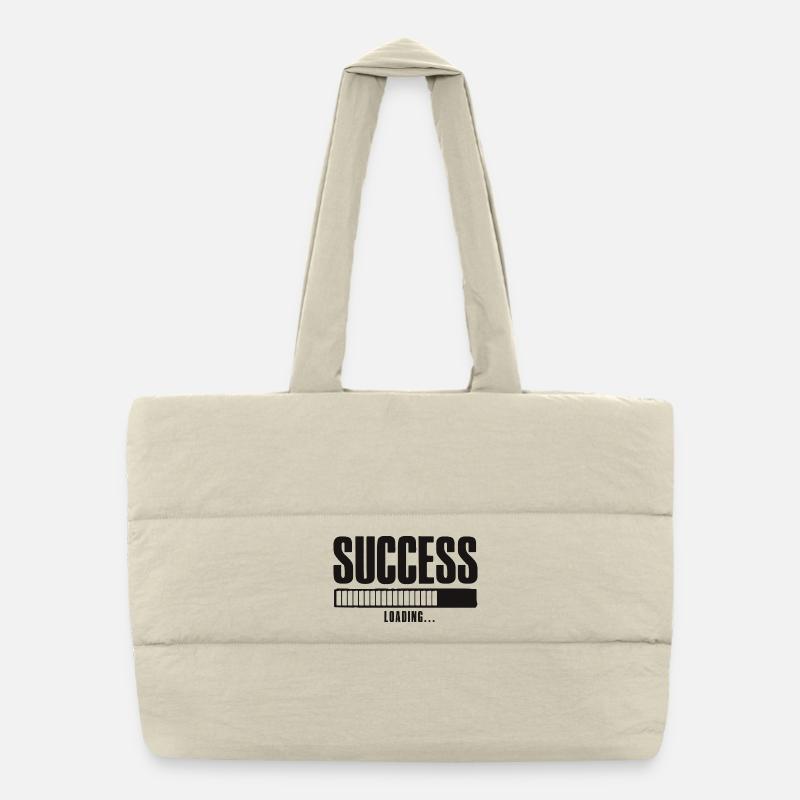 Success Loading Online Business Affiliate Puffer-Einkaufstasche