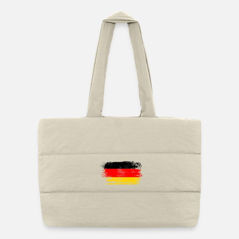 Deutschland - Adler Wappen Respekt Geschenk Puffer-Einkaufstasche