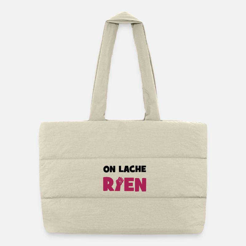 We loose nothing! Puffer Shopping Bag
