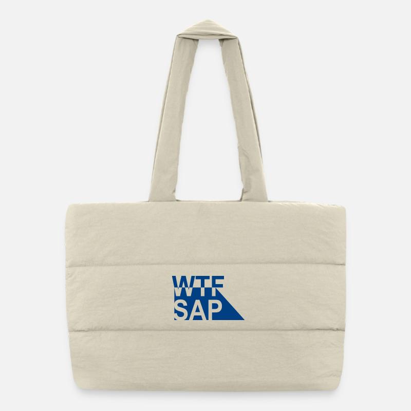 WTF SAP Sac shopping matelassé