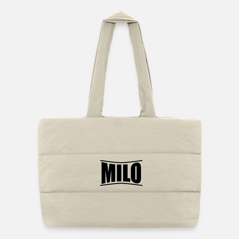 Tee shirt Milo idée cadeau t-shirt Sac shopping matelassé