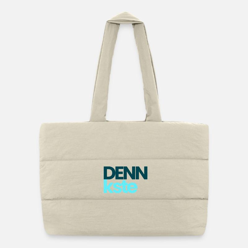 DENNkste Support Shirt  Puffer-Einkaufstasche