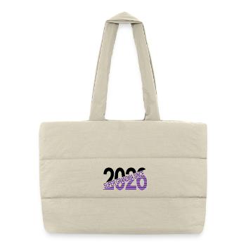 Super_grandma_since_2026 - Puffer Shopping Bag - natural - Front