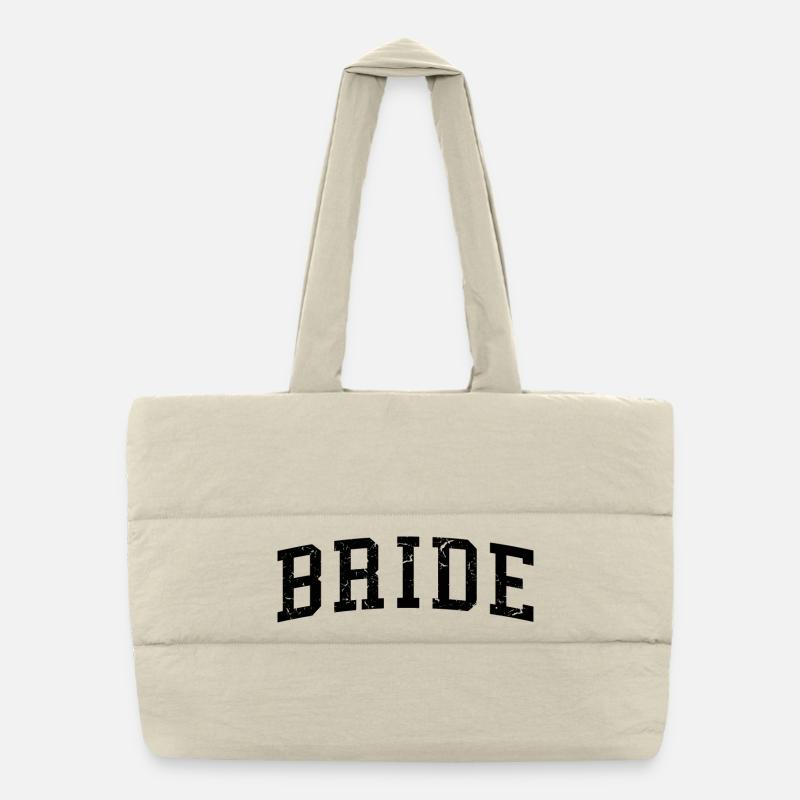 Braut Passende Verlobung Braut Dusche Hochzeit Puffer-Einkaufstasche