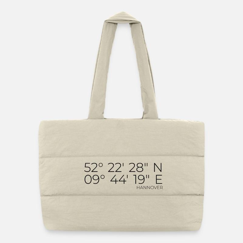 Coordonnées Hanovre Sac shopping matelassé
