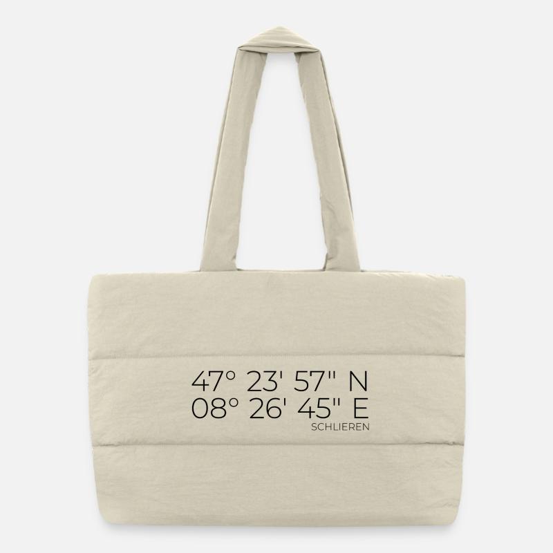 Sac shopping matelassé