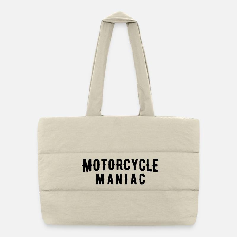 Motorrad-Wahnsinniger Puffer-Einkaufstasche