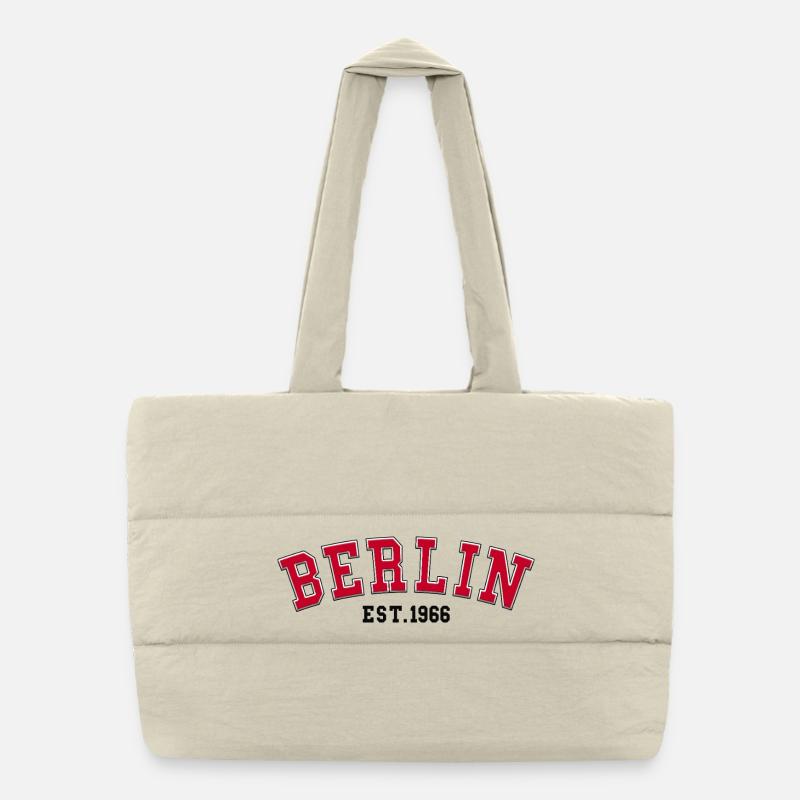 Berlin gegründet 1966 Puffer-Einkaufstasche