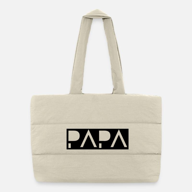 Papa Sac shopping matelassé