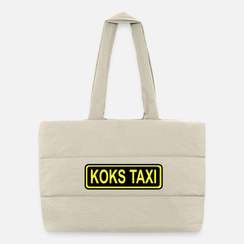 Koks Taxi Puffer-Einkaufstasche