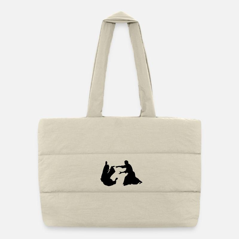Lancer d’Aïkido Sac shopping matelassé