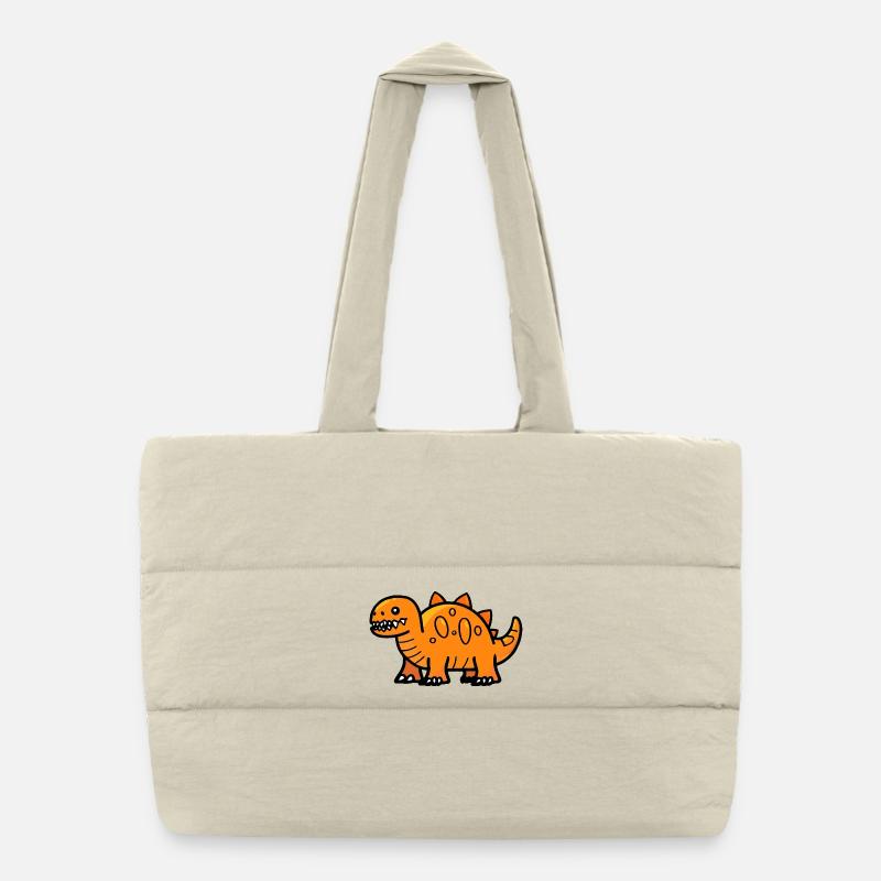 Dinosaure stégosaure Halloween Drôle Sac shopping matelassé