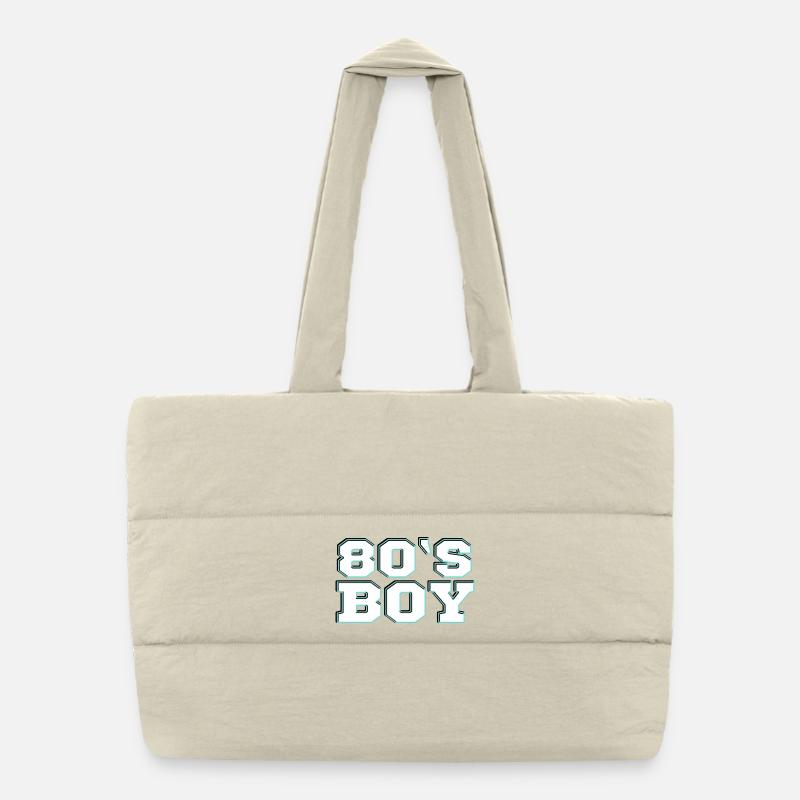 80s Puffer Shopping Bag