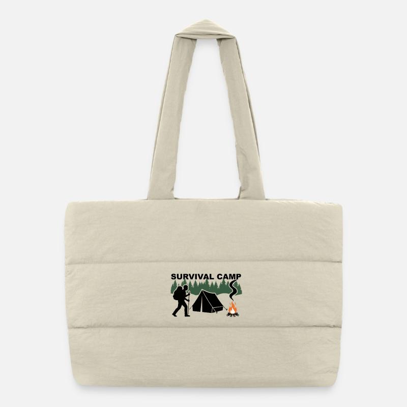 Überlebenslager Puffer-Einkaufstasche