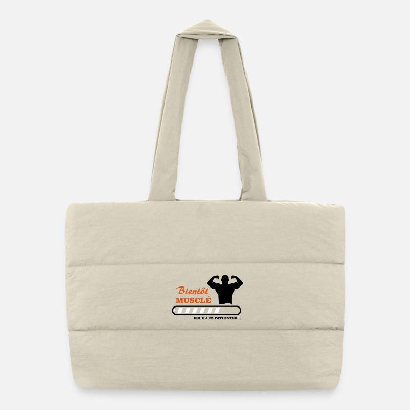 Sac shopping matelassé