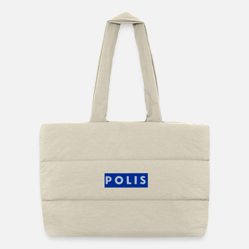 police Sac shopping matelassé