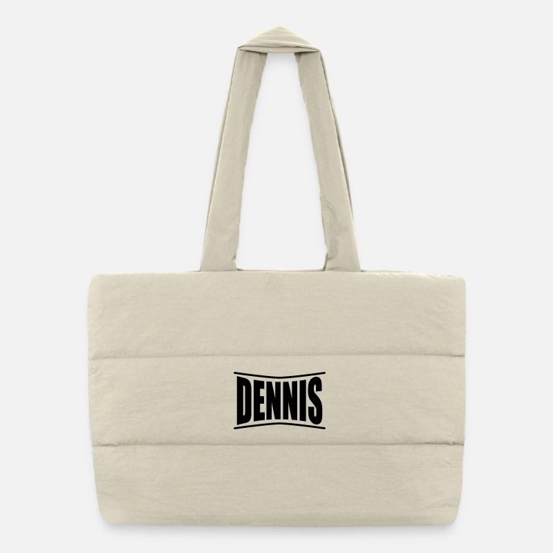 Dennis T-Shirt Geschenkidee Puffer-Einkaufstasche