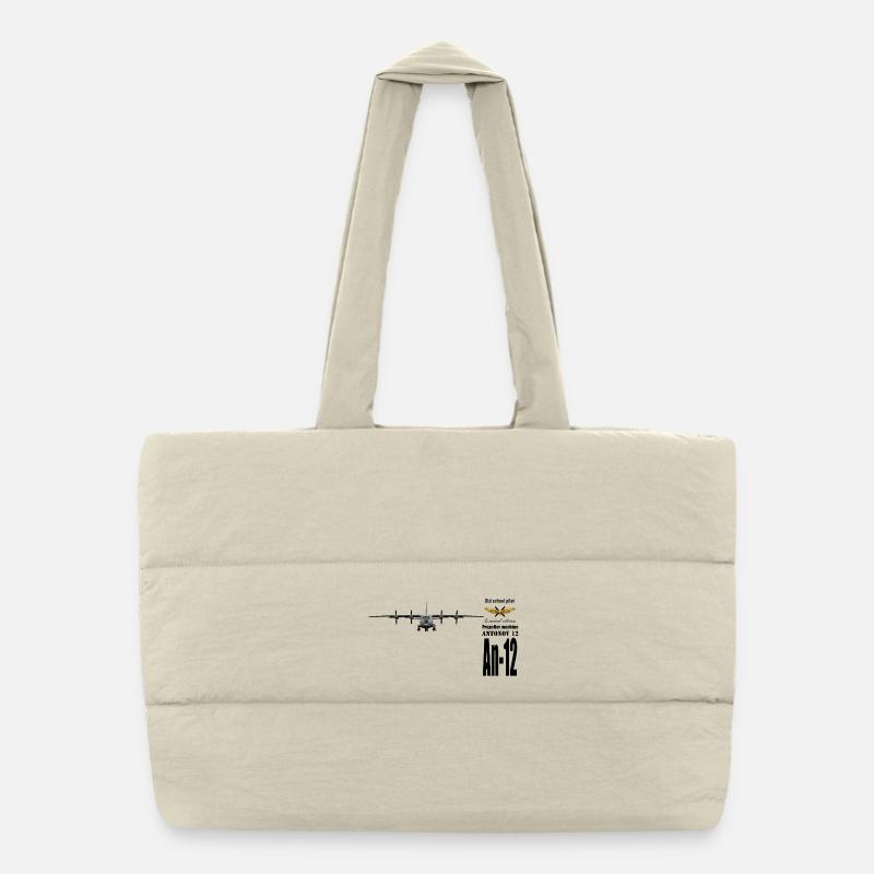 An-12 Puffer-Einkaufstasche