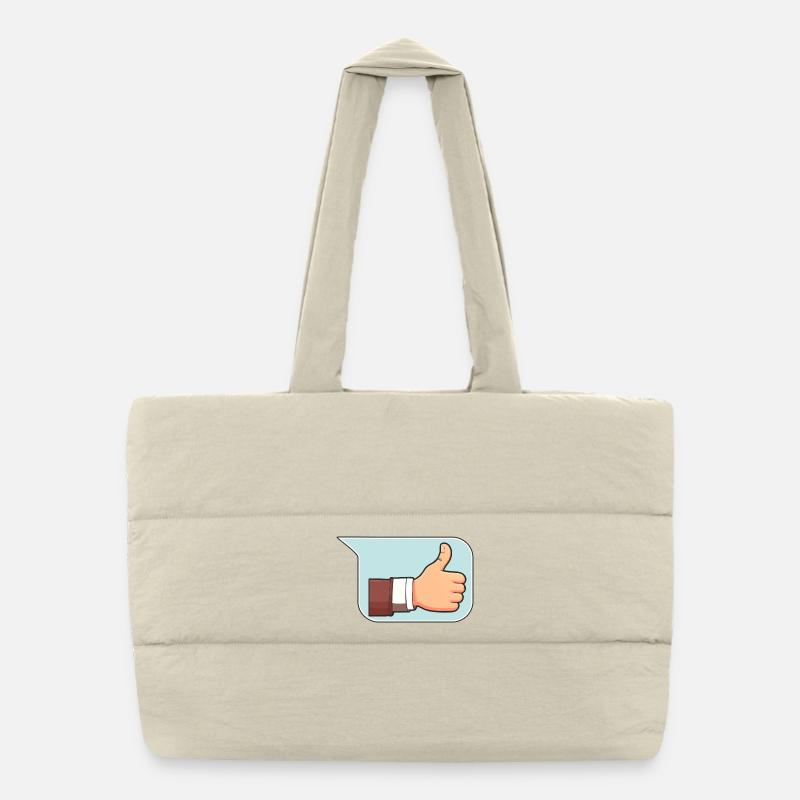 Sac shopping matelassé