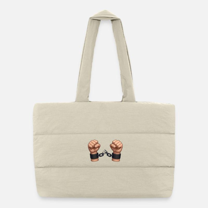 Sac shopping matelassé