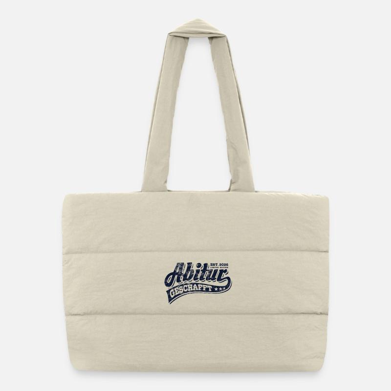 Abi Est 2026 - Abitur - Gift Puffer Shopping Bag