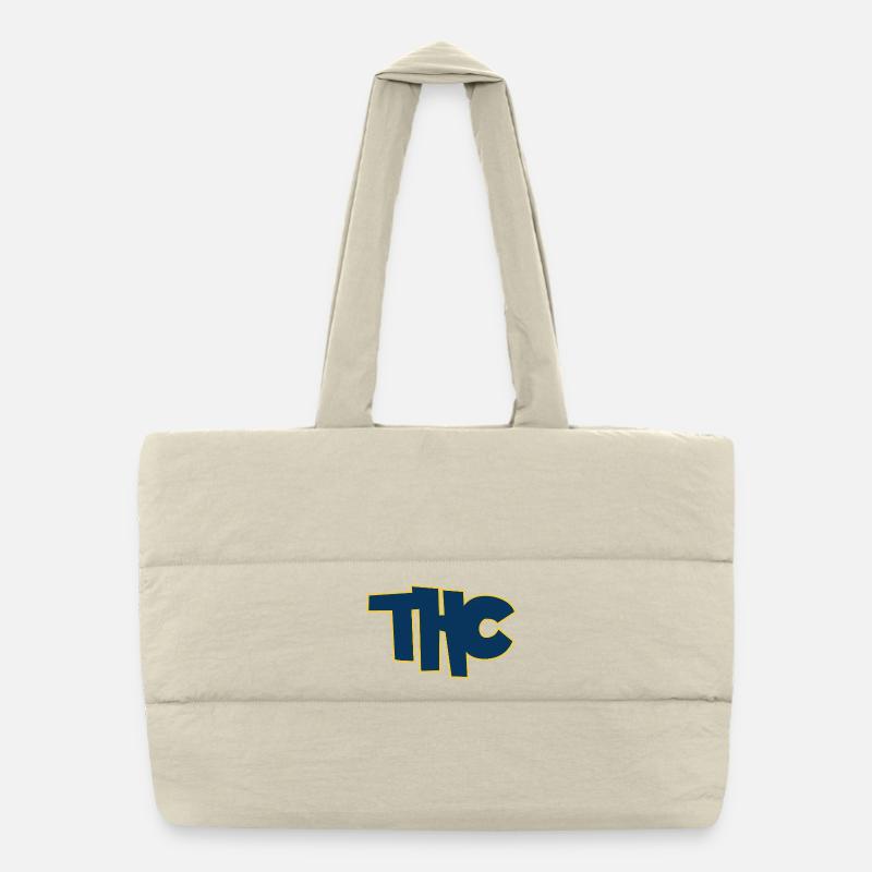 THC Puffer-Einkaufstasche