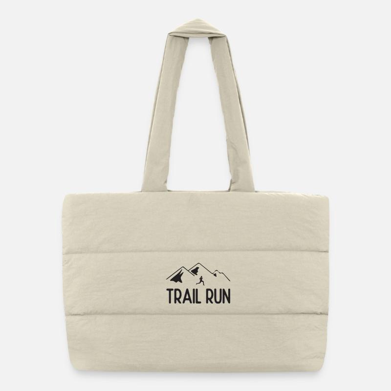 Course de sentier Sac shopping matelassé