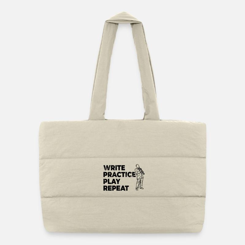 Sac shopping matelassé