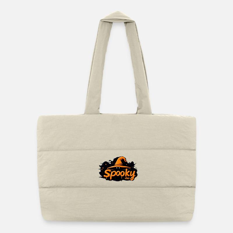 Spooky Vibes – Magie et Frissons d’Halloween Sac shopping matelassé