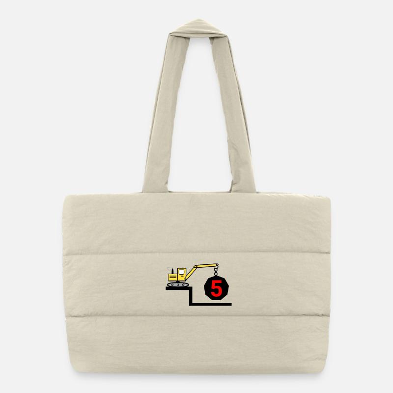 Bagger Puffer-Einkaufstasche