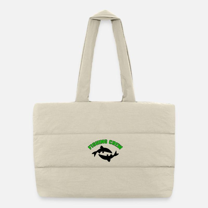 Fisch Crew Puffer-Einkaufstasche