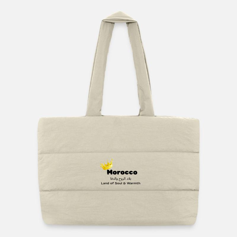 Maroc Sac shopping matelassé