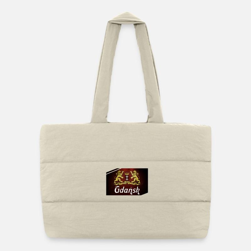 Danzig - Polen Puffer-Einkaufstasche
