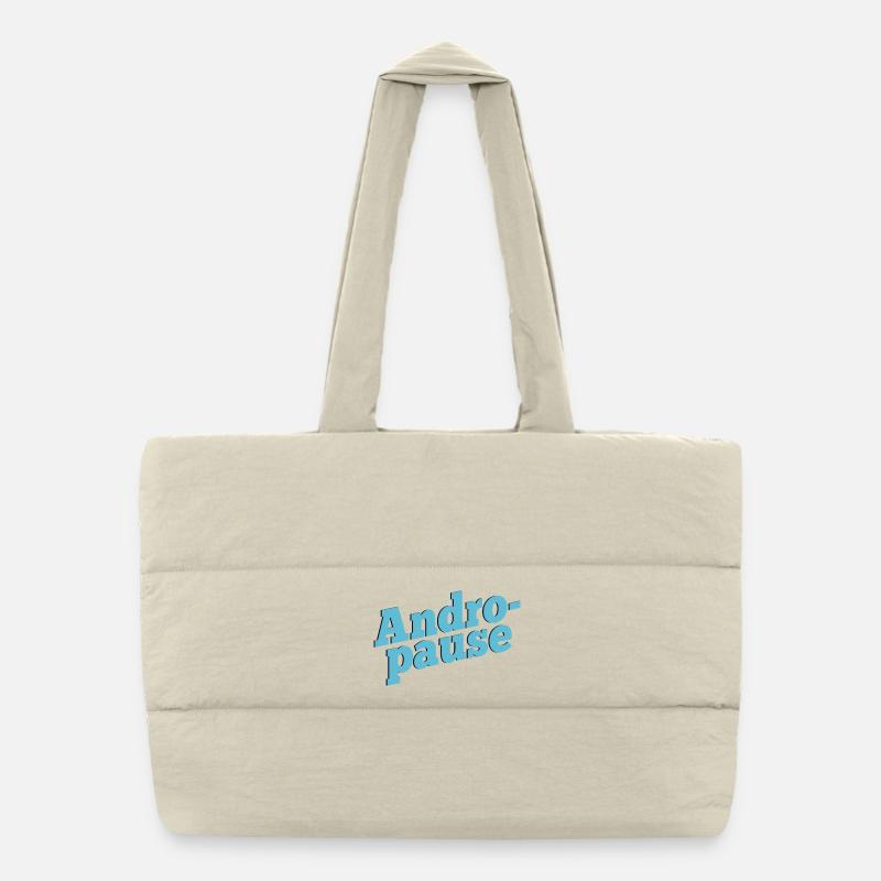 Homme ménopause Andropause Sac shopping matelassé