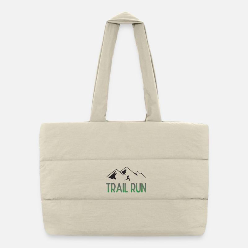 Trail Run Puffer Shopping Bag