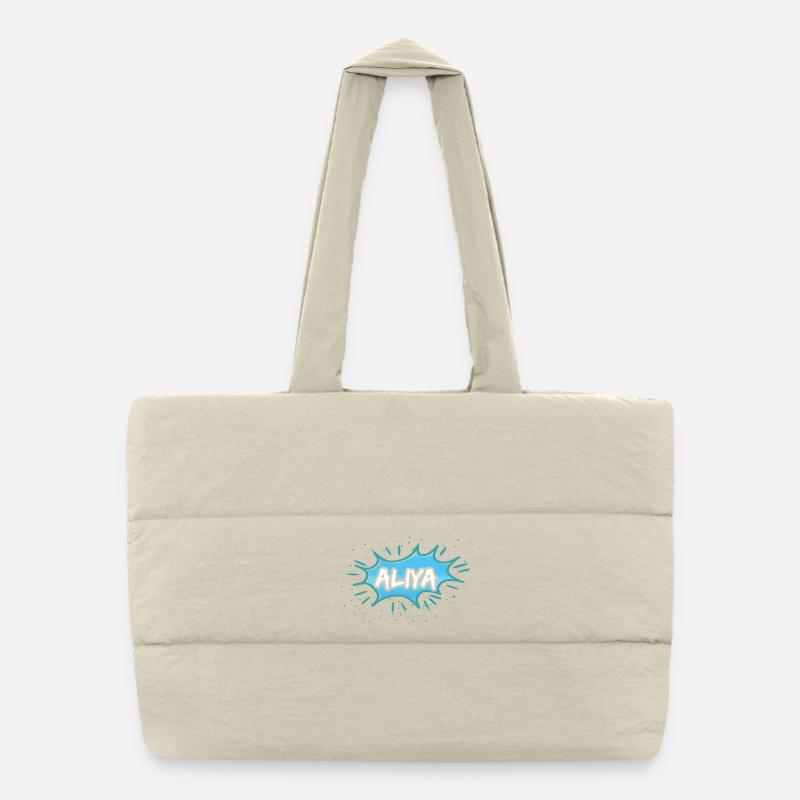 Aliya as Aliya Puffer Shopping Bag